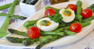 asparagus hard boiled egg